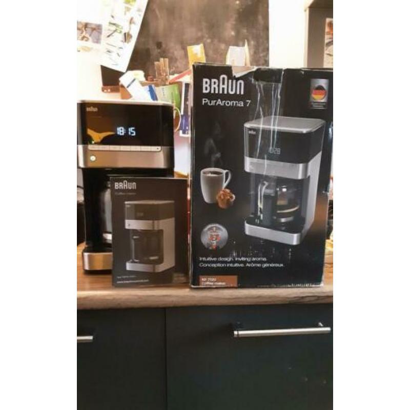 Braun PurAroma7 koffiezetapparaat met Timer.