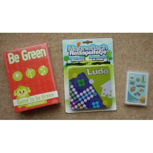 set van drie geheel nieuwe spellen - in gesloten verpakking