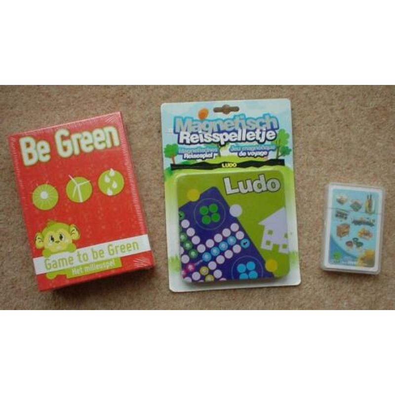 set van drie geheel nieuwe spellen - in gesloten verpakking