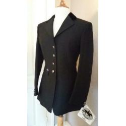 Pikeur diana wedstrijdjas mt 38/40 zwart NIEUW