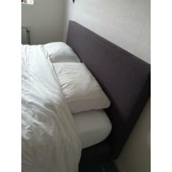 Boxspring antraciet 160x200m
