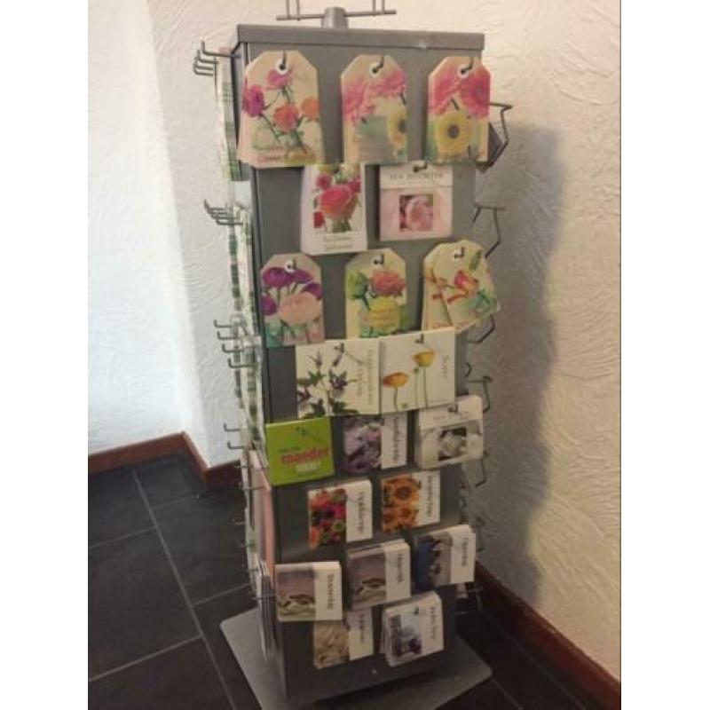 Kaartenmolen incl 740 kaartjes