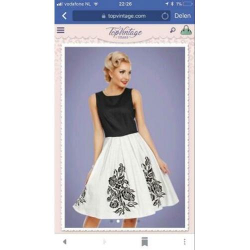 Dolly en dotty jurk nieuw met kaartjes maat M