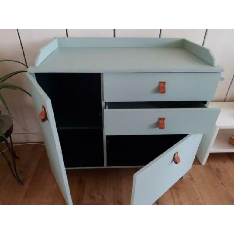 Retro commode groen