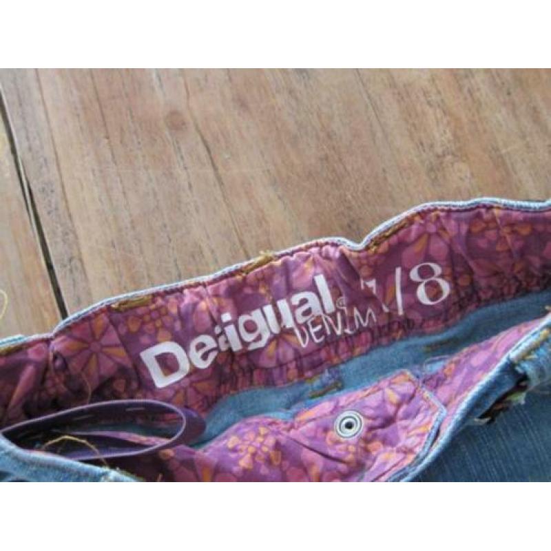 Desigual rok spijkerrok maat 7 - 8 is 122 - 128