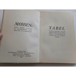 Mossen tabel door W.D. Mardagant