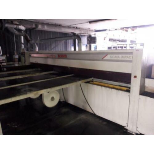 Scm sigma impact platen opdeelzaag