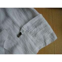 Apart wit linnen blouse-jasje MARIA DAHLHOFF 44-46 snazzeys