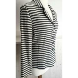 ???? SALE Kyra & Co blazer jasje gestreept wp 149,00 maat XXL