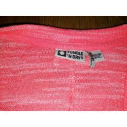 Vest oranje tumble n dry 134 140