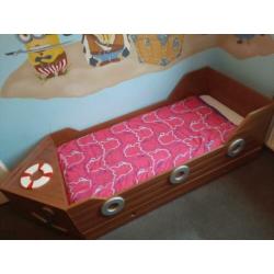 UNIEK kinderbed, boot, piratenboot