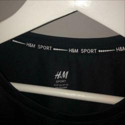 H&M zwart lange mouw sport shirt maat XS