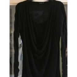 Mooie jurk met waterval effect maat 44/46 nu voor 19€
