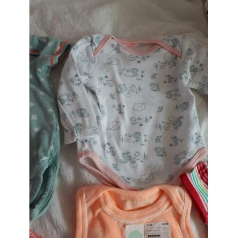 7 rompers maat 62/68