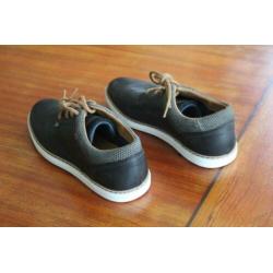 leren blauwe herensneakers KIM KAY LONDON, NIEUW!! Mt 41