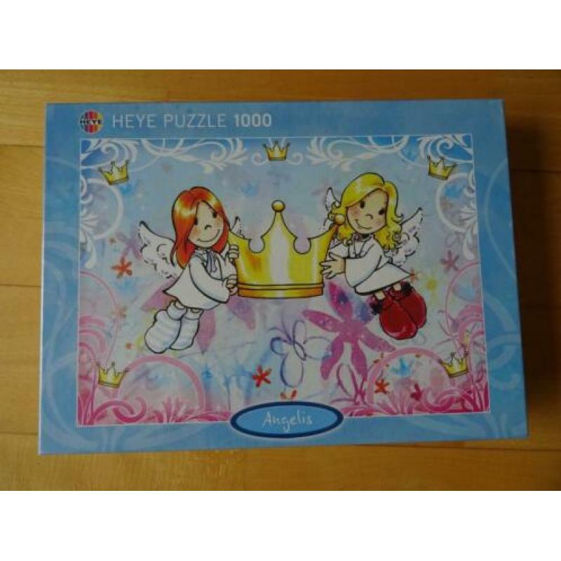 puzzel met engelen heye 1000 stukjes nieuw legpuzzel