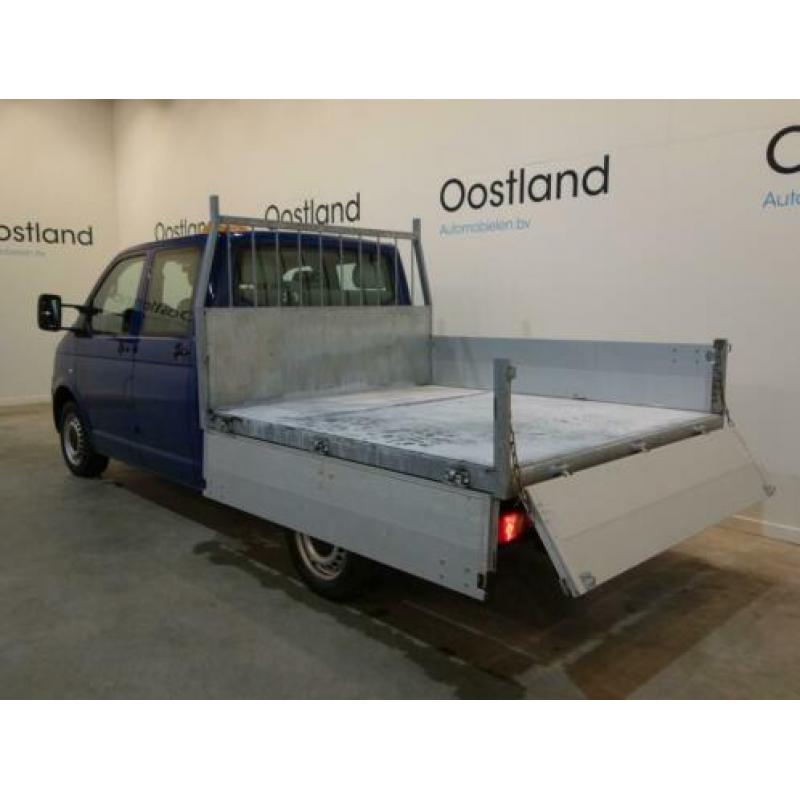 Volkswagen Transporter 2.0 TDI L2H1 DC 6 Pers / 3-Zijdige Ki