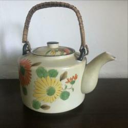 Vintage bloemen theepot Royal Duchess