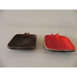 asbakjes jaren 50 / 60 vintage Jasba