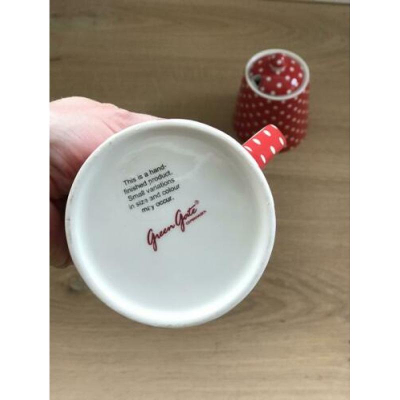 Green Gate servies en bewaarblikken