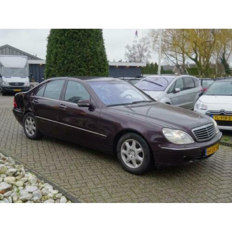 Mercedes-Benz S-klasse S500 V8 Bj 2000 Schade EXPORT