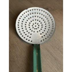 Emaille mint groene schuimspaan, Mintgroen