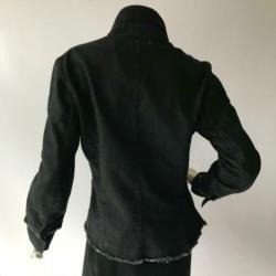 Iceberg, ZGAN, zwarte, katoenen blazer, maat 40