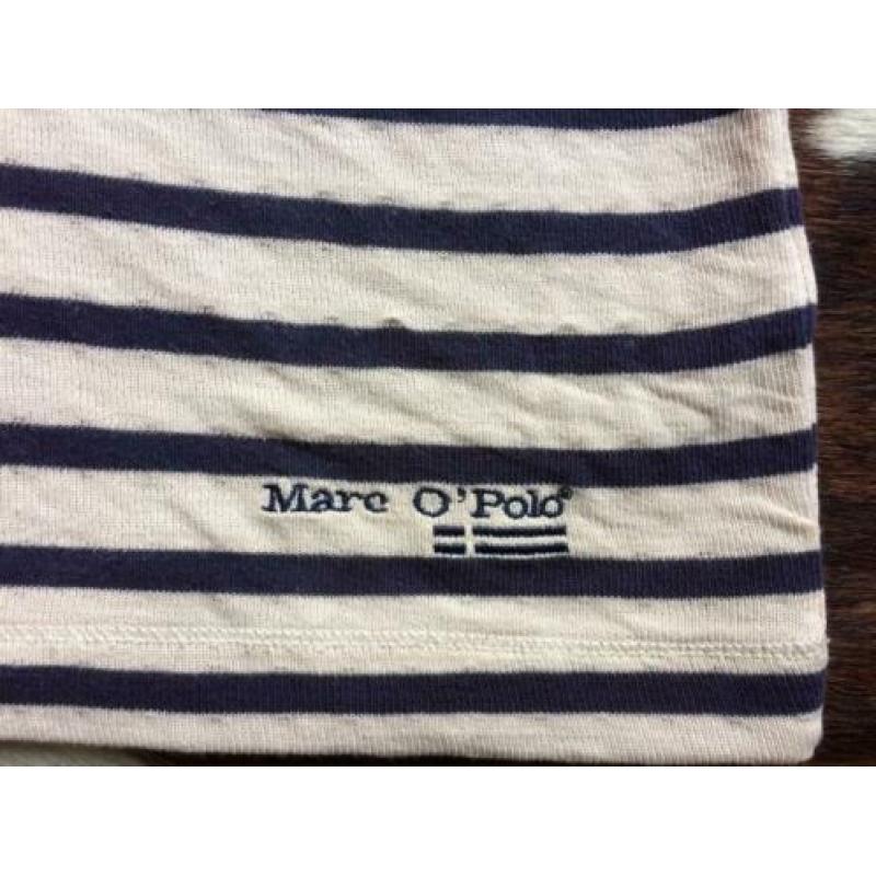 trui - hoodie - Marc O' Polo - maat M - blauw / écru Bretons