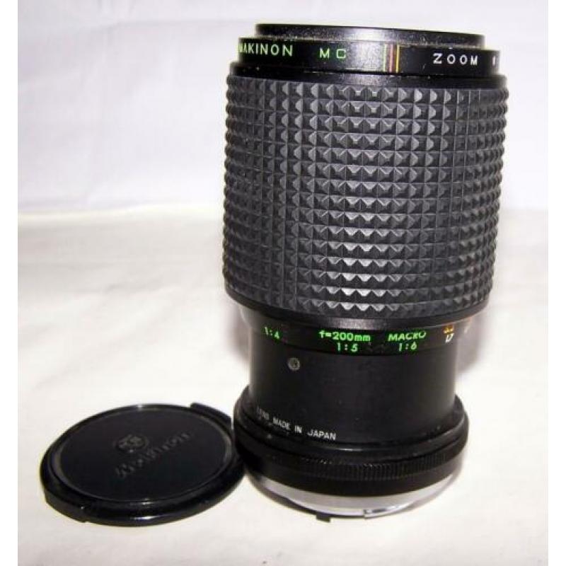 Makinon MC 1:4.5 80-200mm. MD bajonet. Izgs.