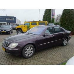 Mercedes-Benz S-klasse S500 V8 Bj 2000 Schade EXPORT