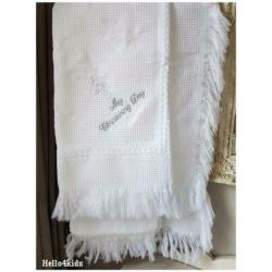 68 baby witte doopsokjes heilig kruis doop kleding
