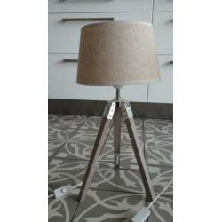 2 landelijke tafellampen riviera beige ◇ 50 cm