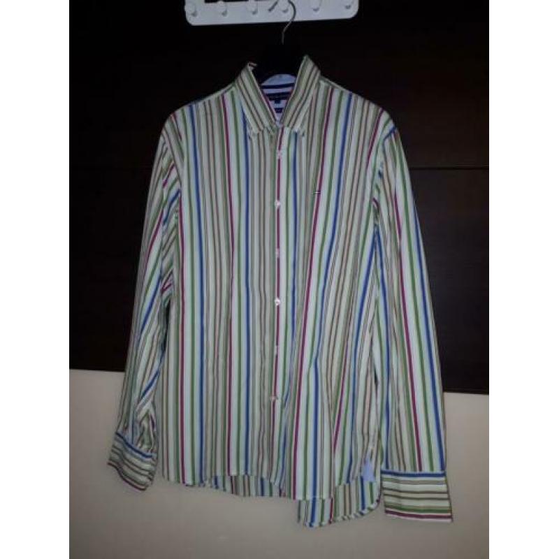 TOMMY HILFIGER overhemden, maat L.