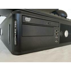 Nette PC van Dell 760 veel Ram 6 x Gb Ram Mooie LCD Win10