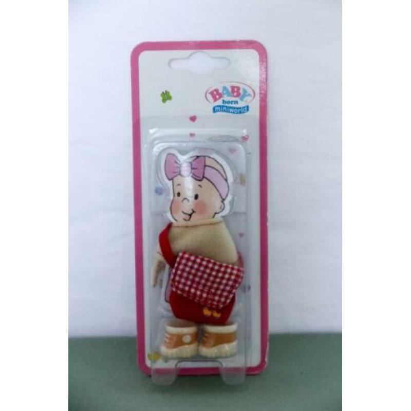Mini baby born world serie met schoentjes en tasjes nieuw!