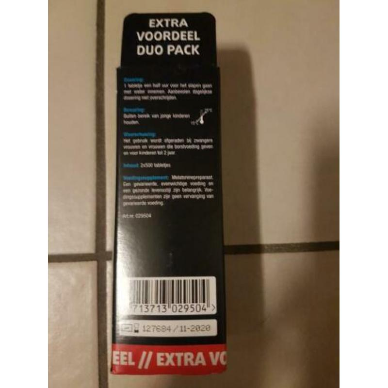 Puur melatonine 2x 500 stuks nieuw