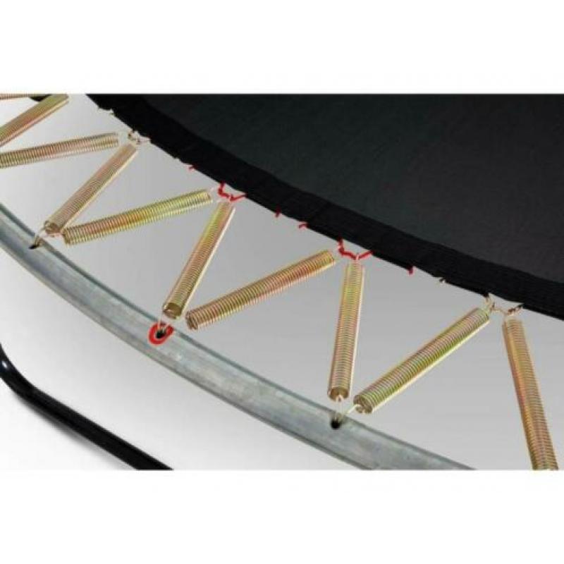 BERG FlatGround Trampoline Champion 430+hoes+ gratis bezorgd