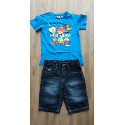Jongens kleding zomer 116 122