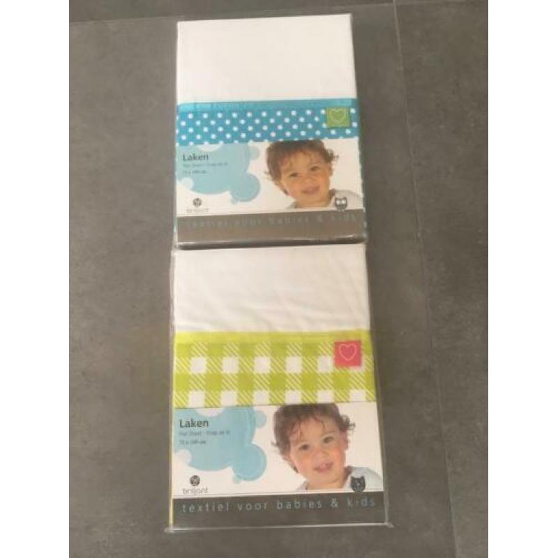 Baby pakket 3 x slaapzak 2 x laken