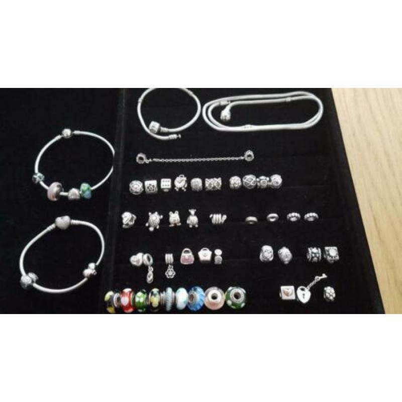 ♥️ Originele Pandora ketting ♥️ ring ❤ armband(en) ♥️ bedels