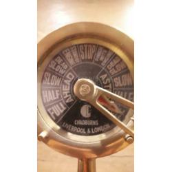 Chadburns brass ship telegraph