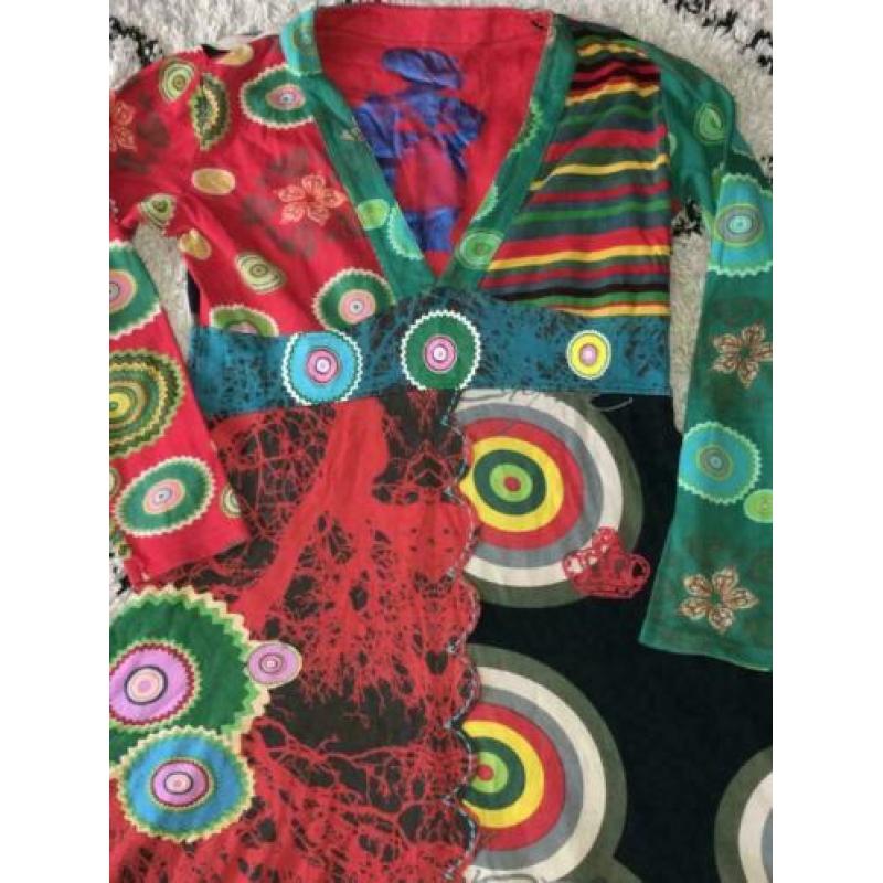DESIGUAL jurk lange mouwen mt XL