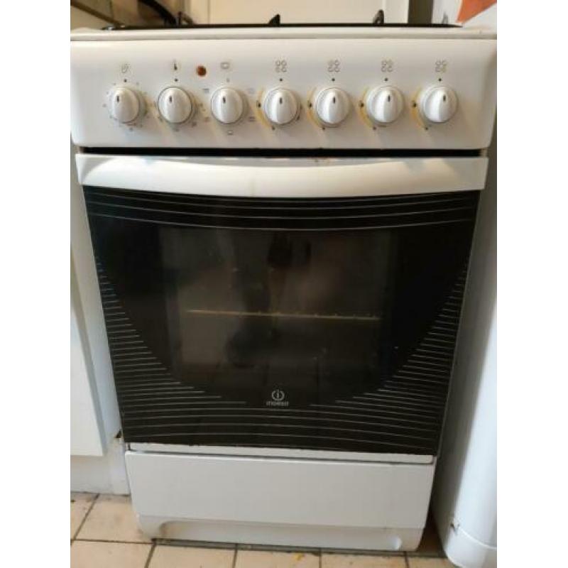 Gasfornuis met elektrische oven
