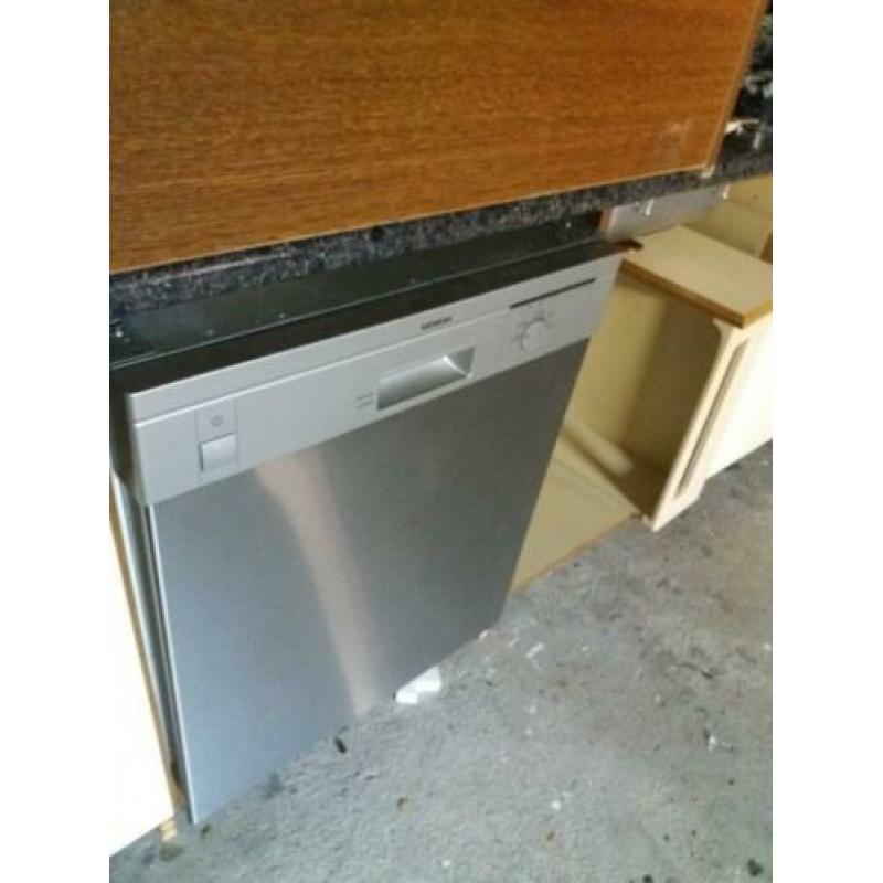 Siemens inbouw vaatwasser rvs