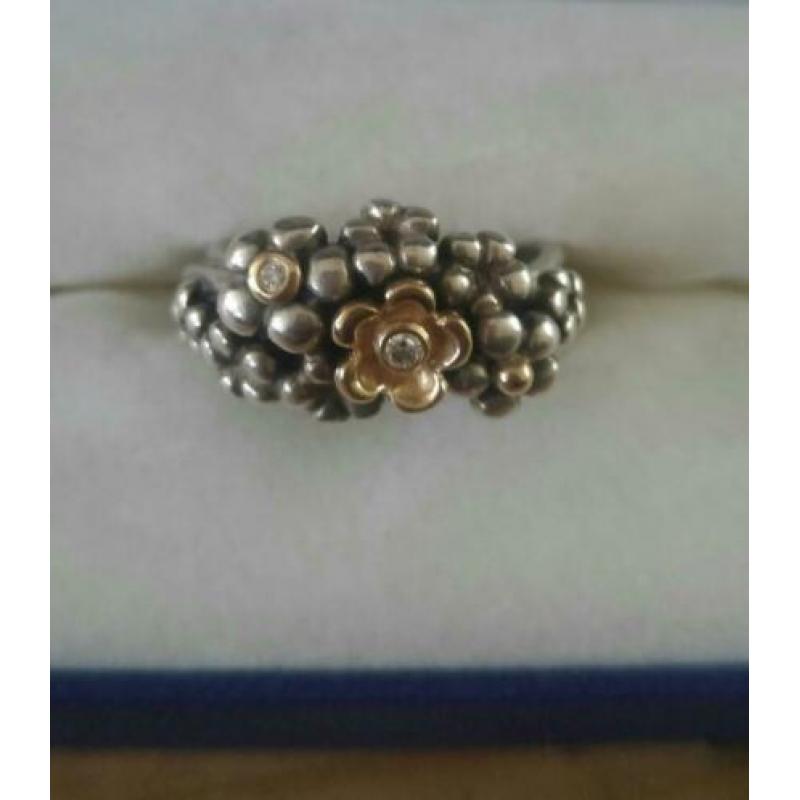 Pandora ring met briljant