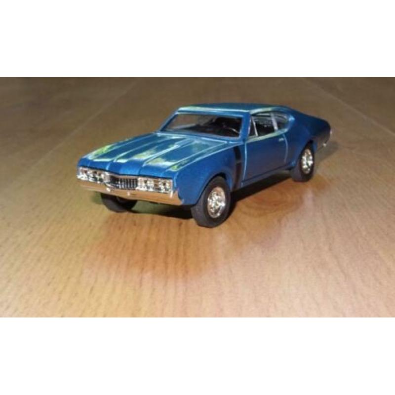 Oldsmobile 442 Welly 1968, blauw.