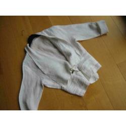 Apart wit linnen blouse-jasje MARIA DAHLHOFF 44-46 snazzeys