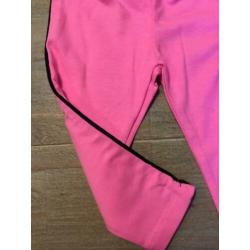 Nieuw setje O’Chillie jurkje roosjes en legging blau roze 80