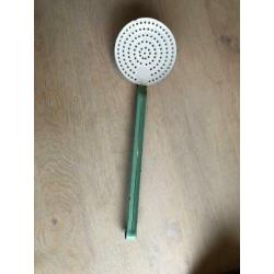 Emaille mint groene schuimspaan, Mintgroen