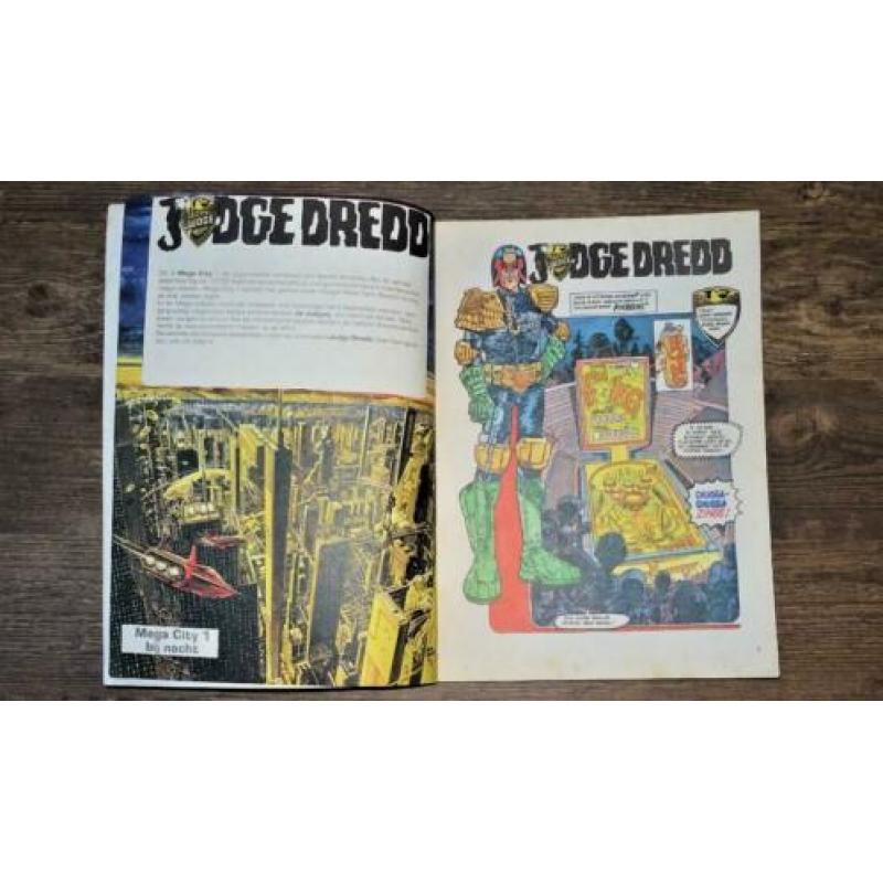 Judge Dredd 1, Onrust in Mega City.